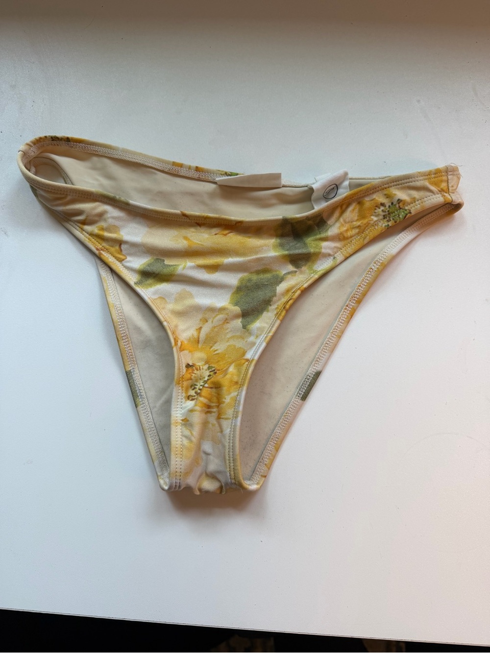 Peony Swimwear Staple Pant // Color is Claire De Lune // Size Small